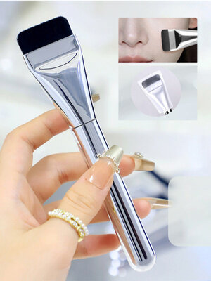 Кисть для тонального крема, ультратонкая, нейлон, пластик, 1 шт — фото 1