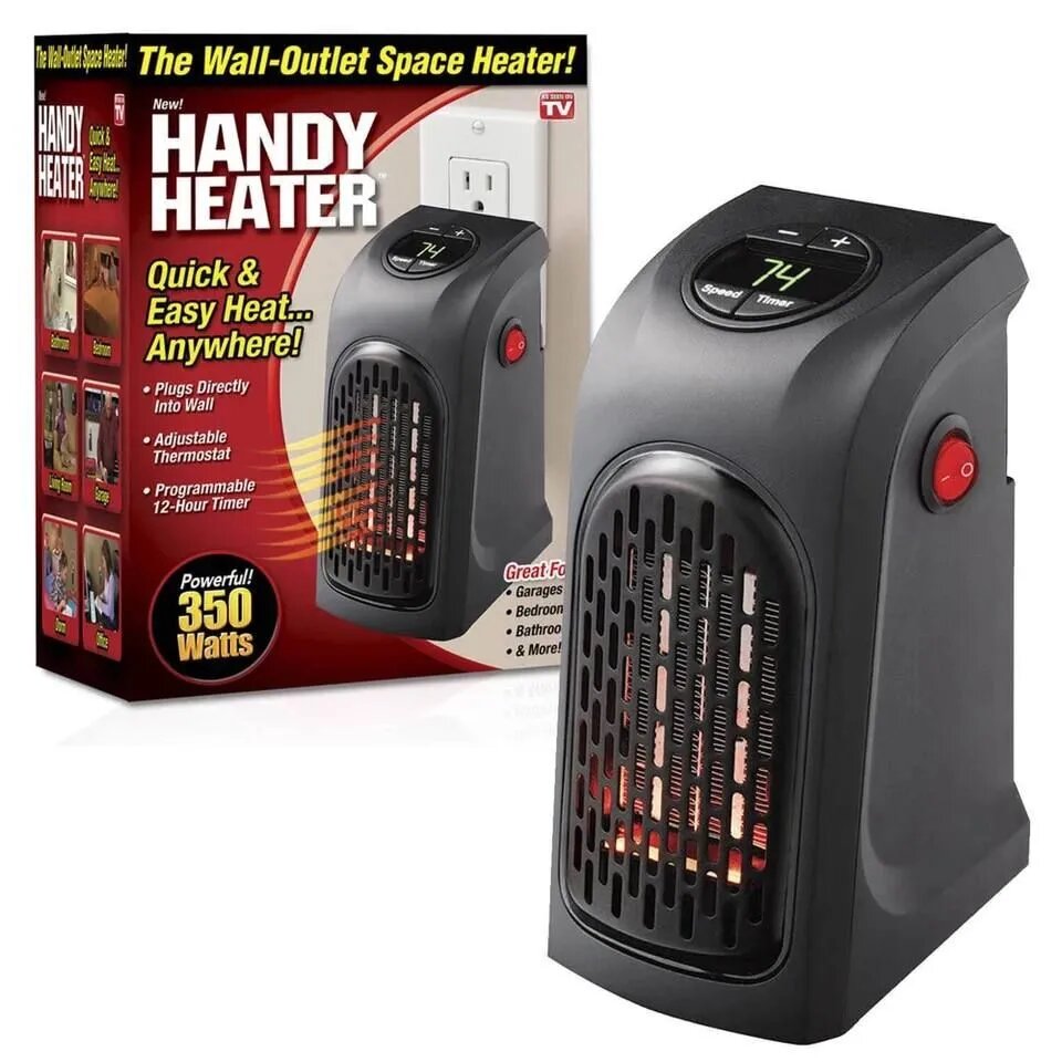 Портативный обогреватель HANDY HEATER 400W с пультом
