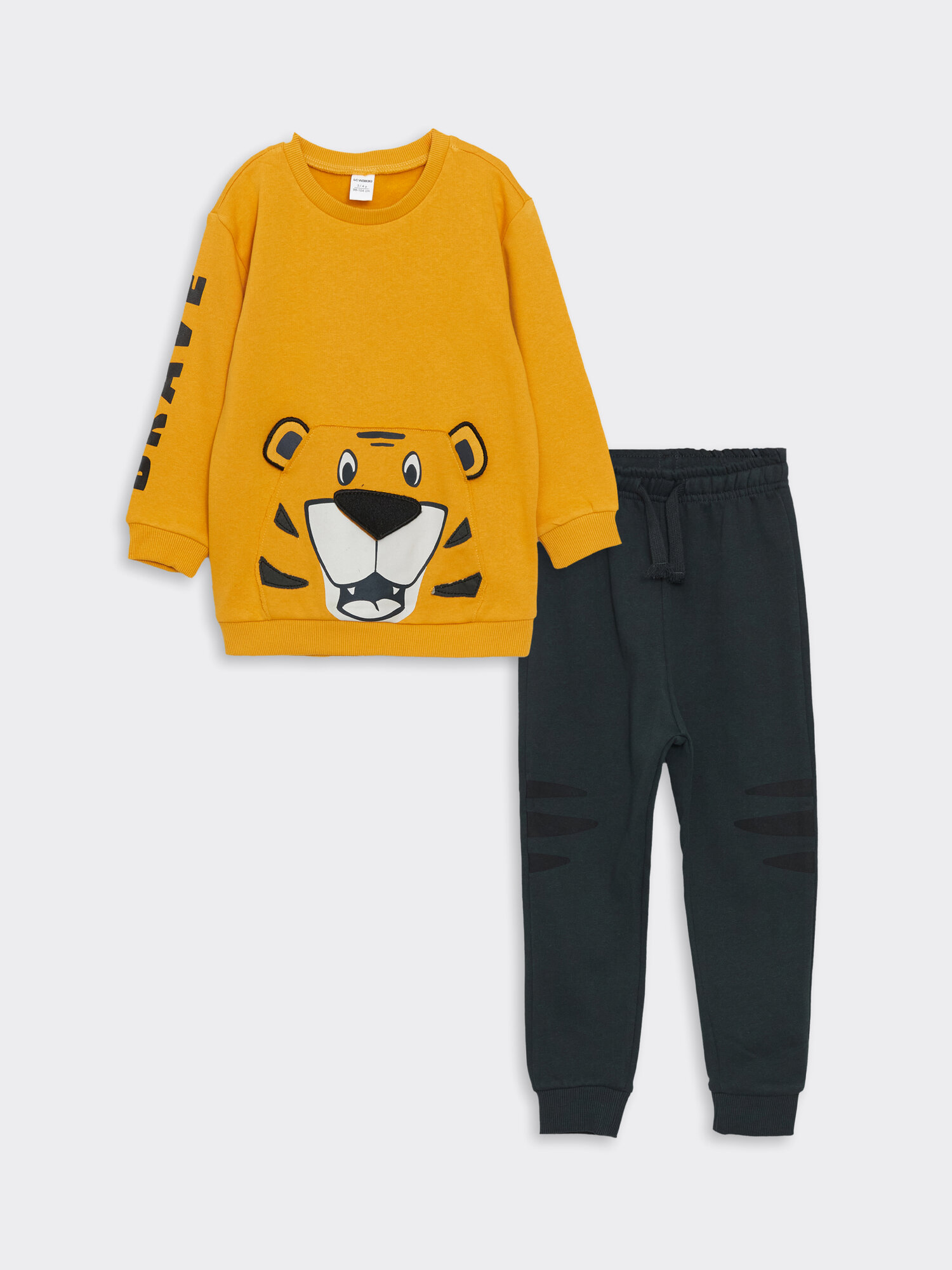 Костюм спортивный LC Waikiki размер 4-5 лет желтый