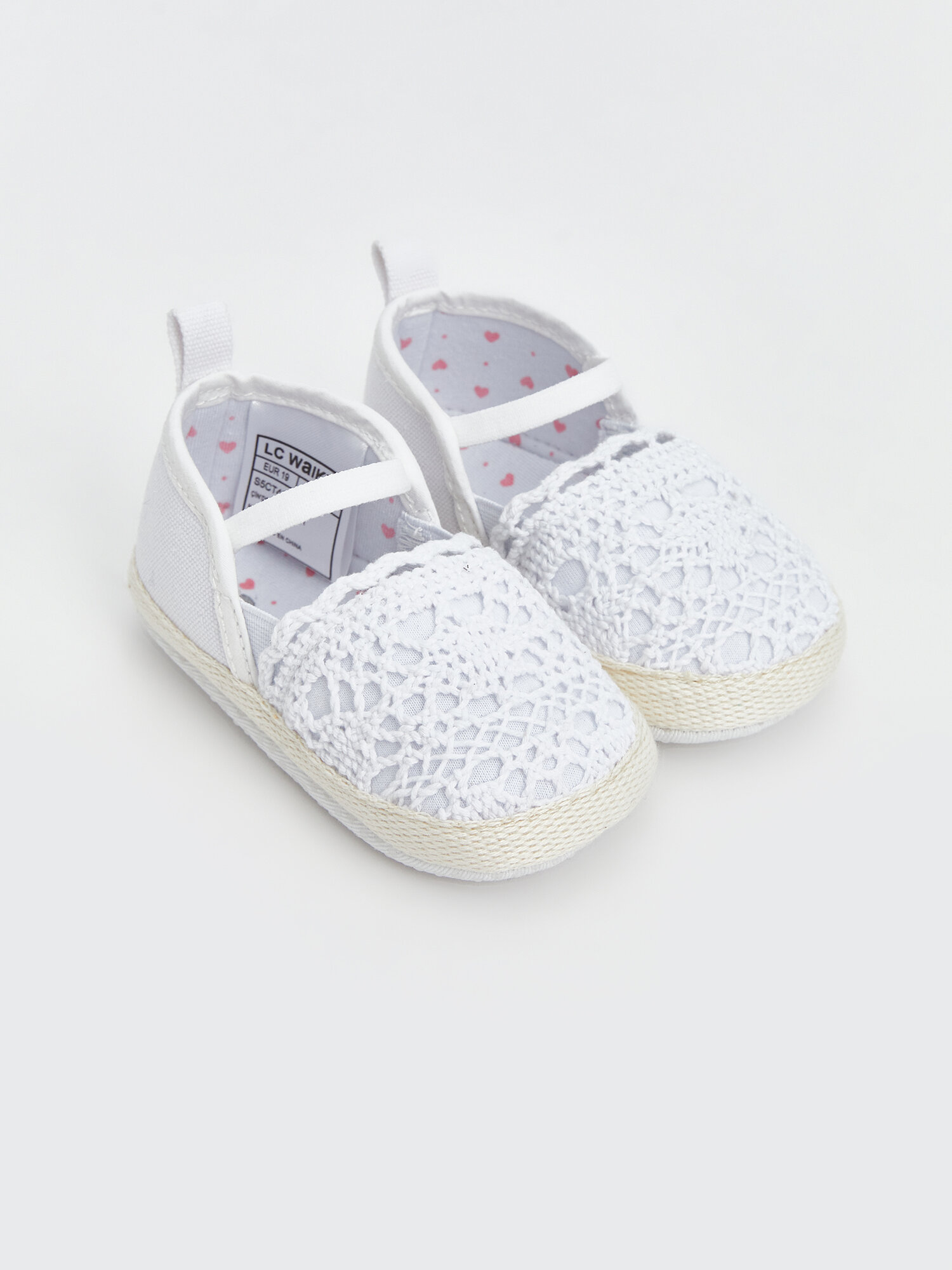 Пинетки LC Waikiki, размер 21 (15-18 месяцев), white