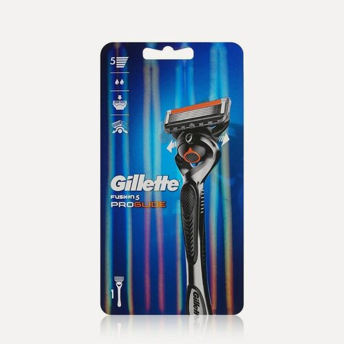 Изображение товара Станок Gillette Fusion Proglide Flexball для бритья + сменная кассета 1шт