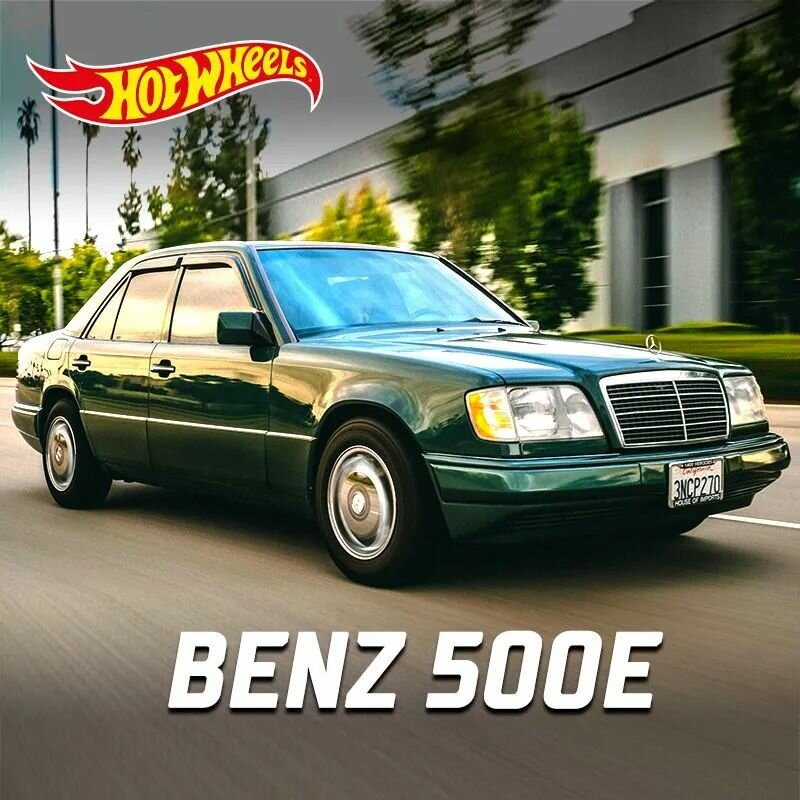 Машинка Mattel Hot Wheels 2025 C4982-Mercedes-Benz 500