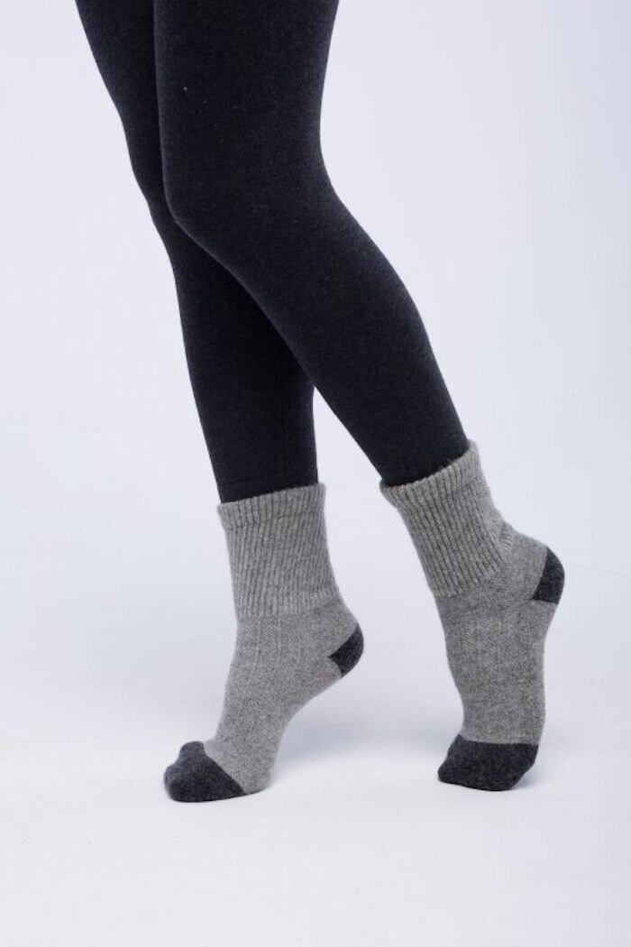 Носки спортивные , размер 37-39, серый — фото 1