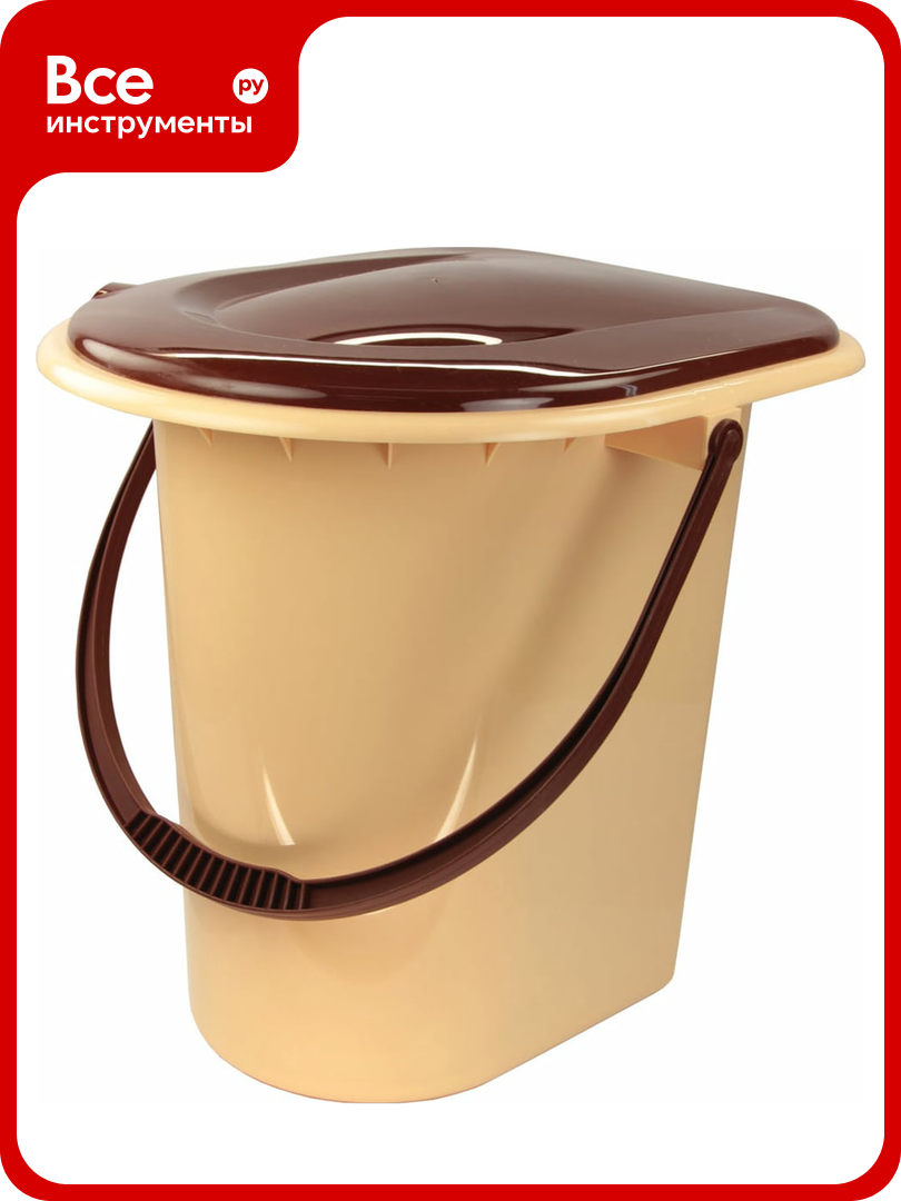 Ведро-туалет Интехпром НК 16л 4607947690590