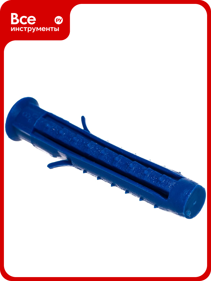 Распорный дюбель Чапай 8х50 шипы+усы полипропилен 30шт - пакет Tech-Krep 112963