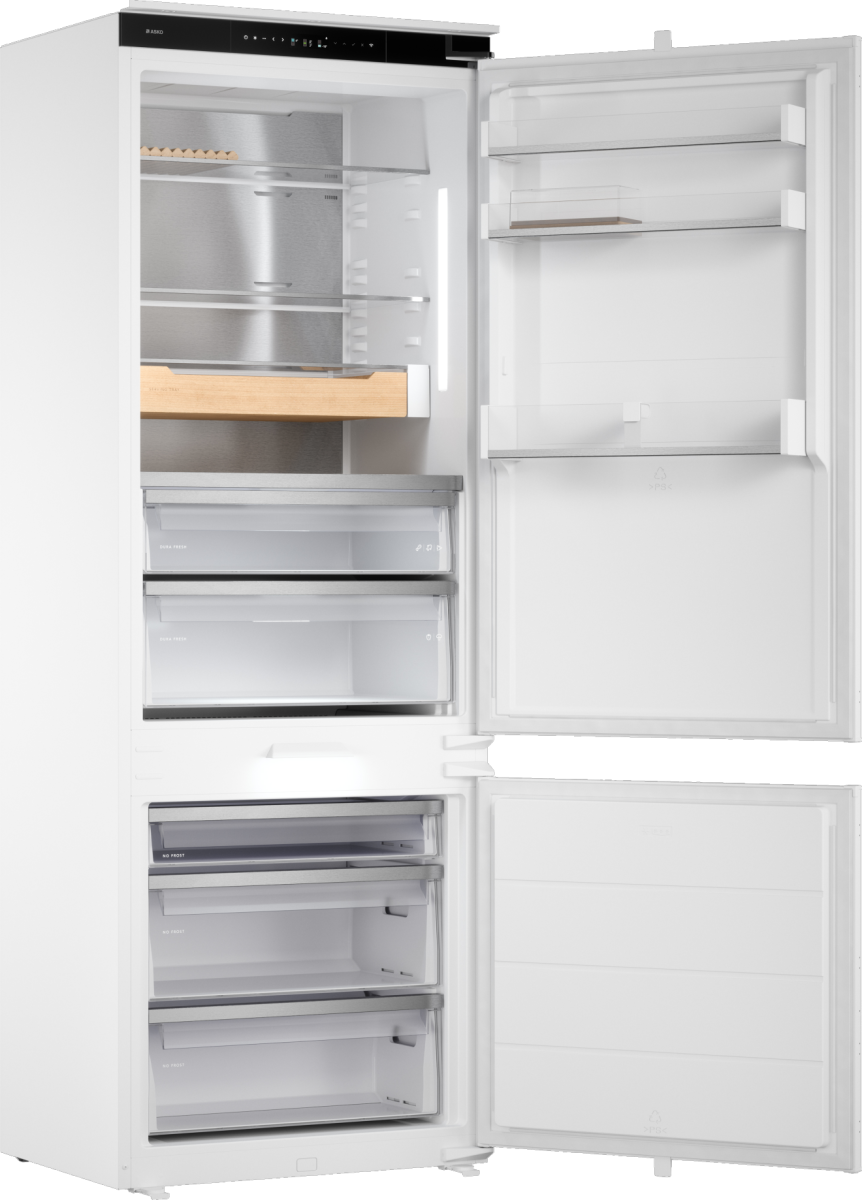 Встраиваемый комбинированный холодильник Asko RBC597SND1, класс А++