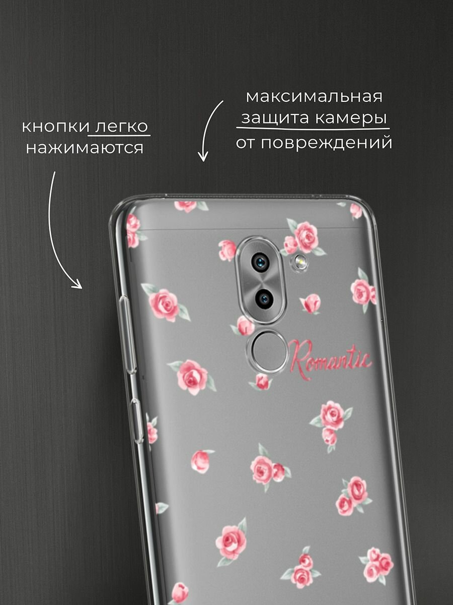 Чехол на Honor 6X / Хонор 6Х с принтом "Romantic 3" — фото 1