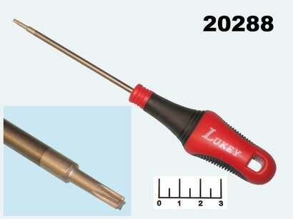 Отвертка 2 70мм пятигранная   Lukey