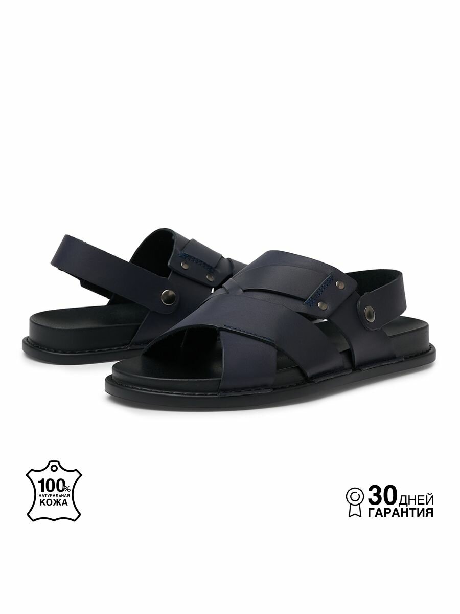 Сандалии Alessio Nesca, размер 42, синий — фото 1