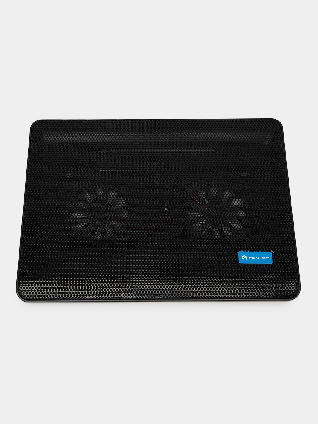 Подставка для ноутбука, металлическая, с вентиляторами, USB-питание, до 15,6" — фото 1