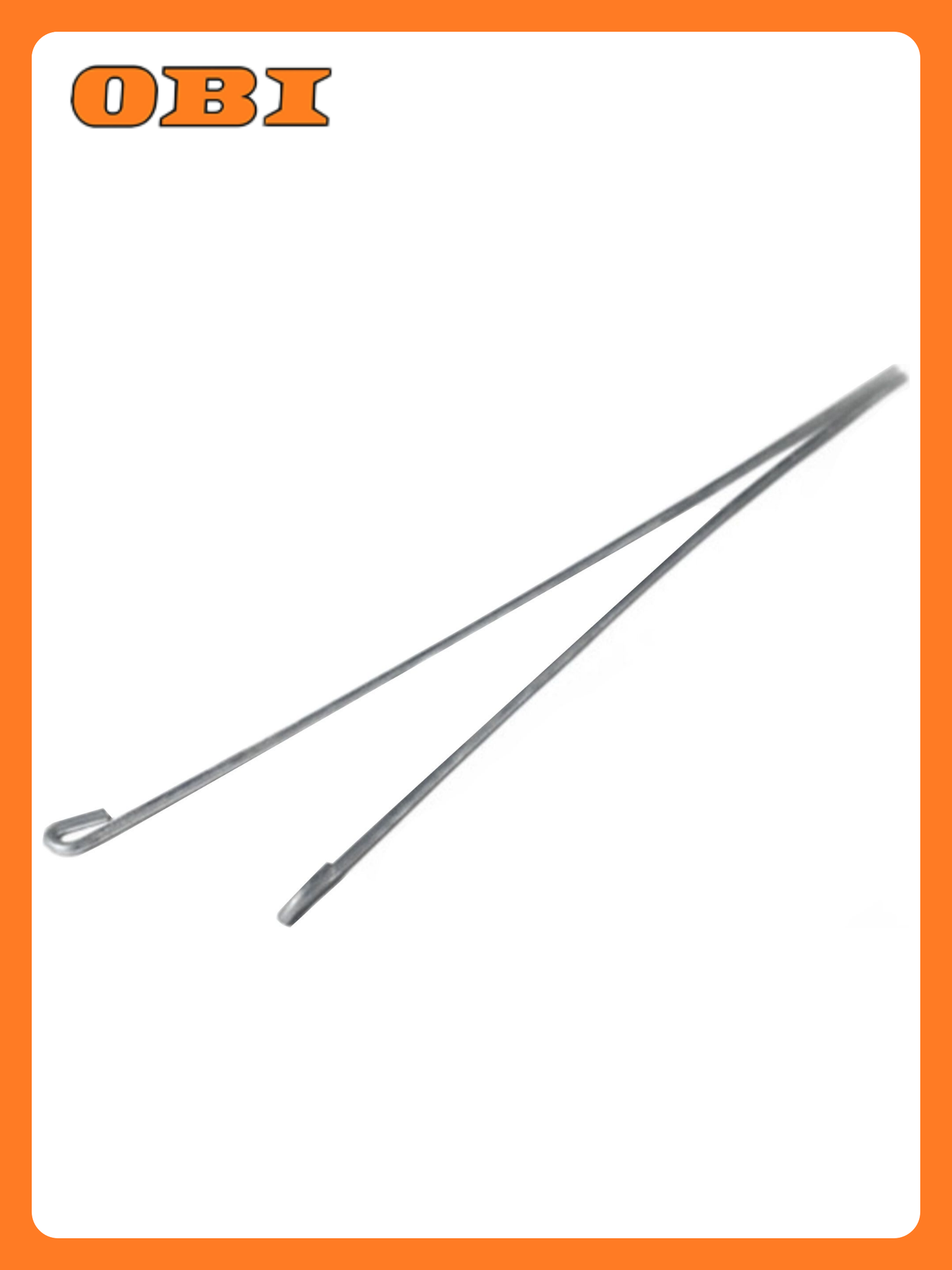 Тяга подвеса Таврос для гипсокартона сталь 350мм серебристая