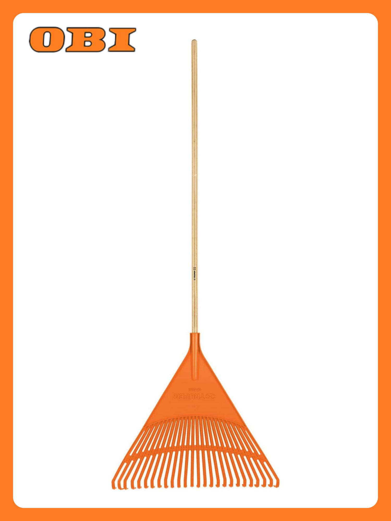 Грабли веерные пластиковые с 26 лепестками Truper EP-26R 19788