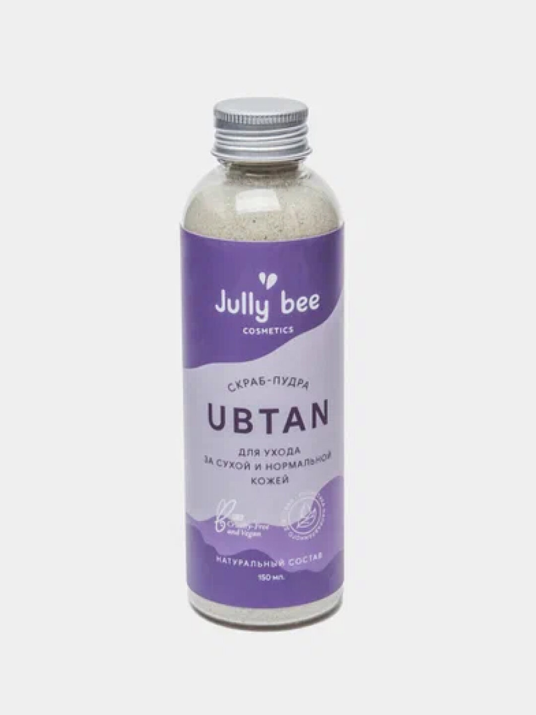 JULLY BEE Скраб-пудра для лица для сухой нормальной кожи лица Ubtan 150мл — фото 1