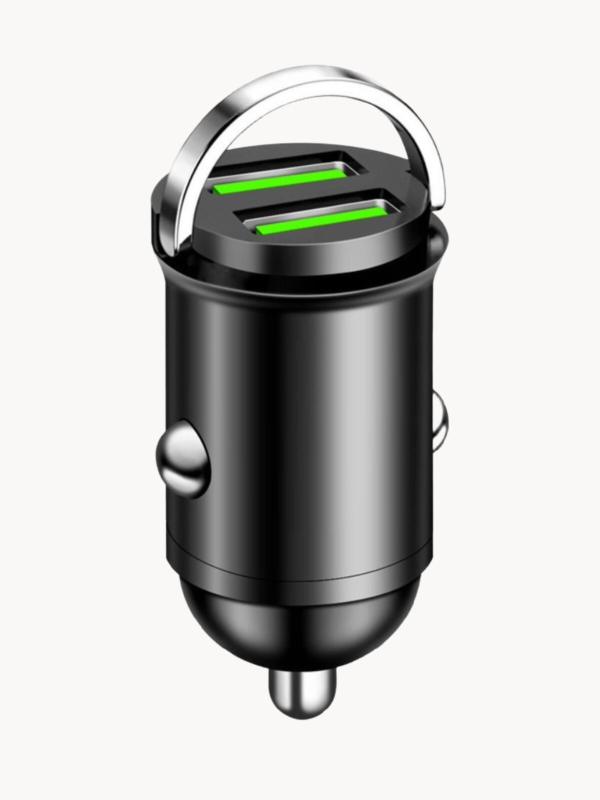 Зарядка в прикуриватель быстрая AlisaFox Разветвитель прикуривателя 2 USB Автомобильная зарядка для телефона