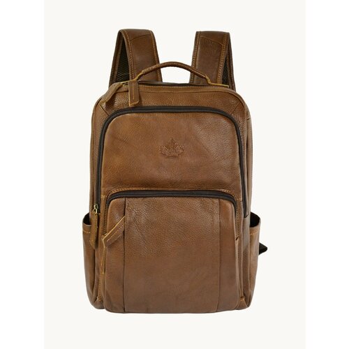 Городской Кожаный Рюкзак Под Ноутбук