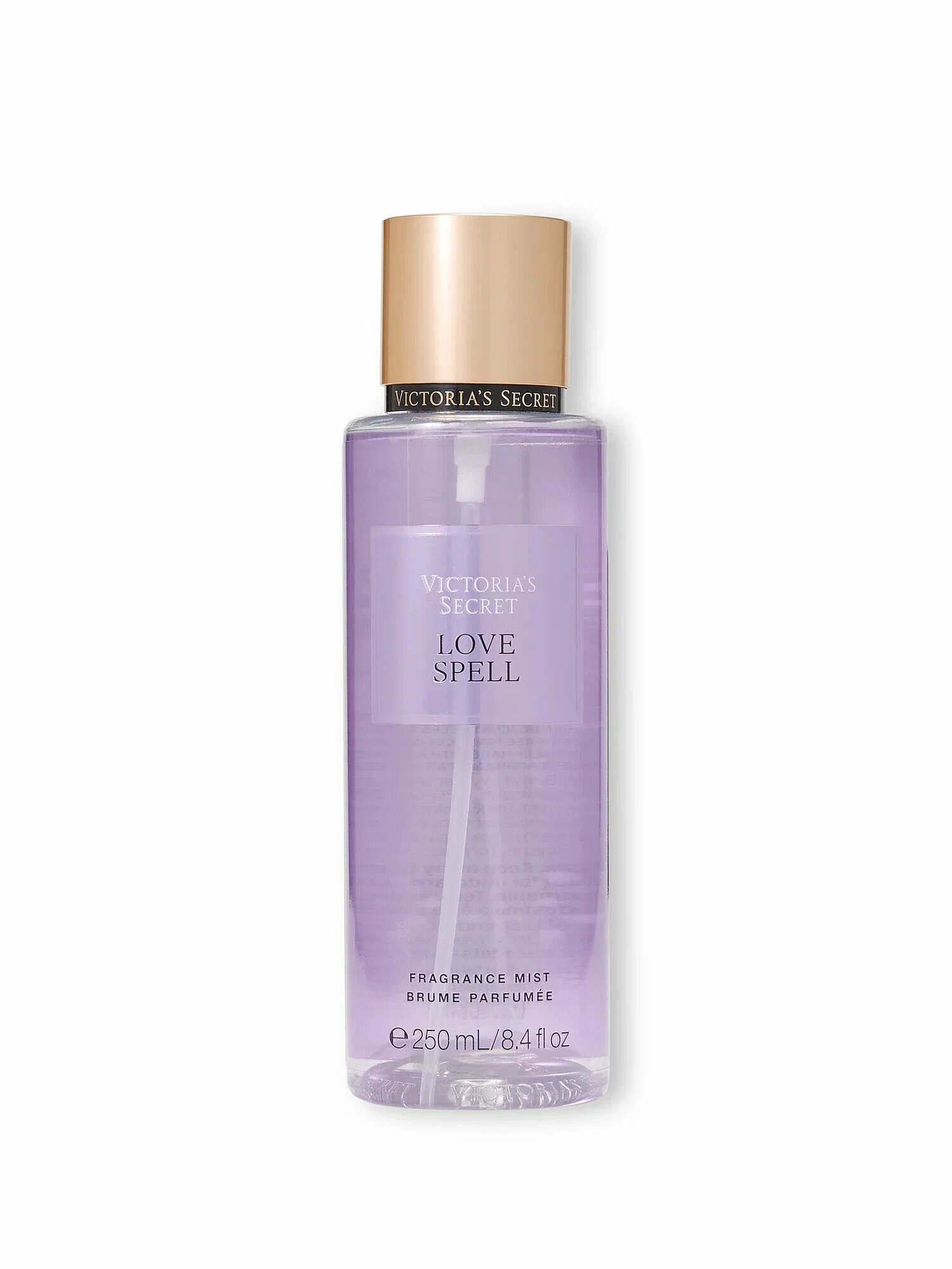 Парфюмированный мерцающий спрей-мист Love Spell Shimmer от Victoria's Secret 250ml
