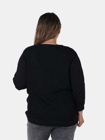 Свитер , размер OneSize, черный — фото 1