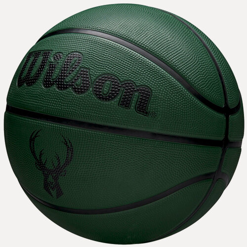 Изображение товара Decathlon Баскетбольный мяч Wilson NBA Team Tribute Solid Milwaukee Bucks, размер 5 - 5