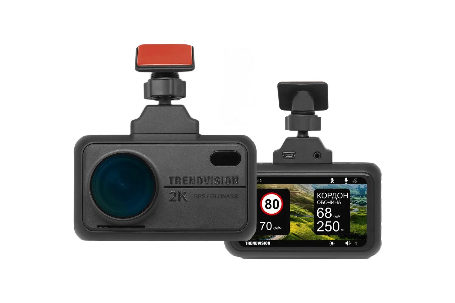 Видеорегистратор автомобильный TrendVision TDR-721S EVO (2К, 2560x1440)