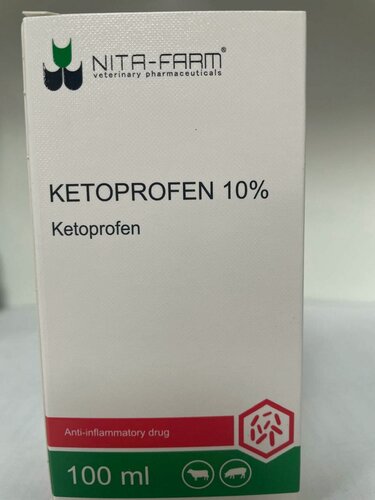 Изображение товара Кетопрофен 10% раствор для инъекций противовоспалительный, 100 мл