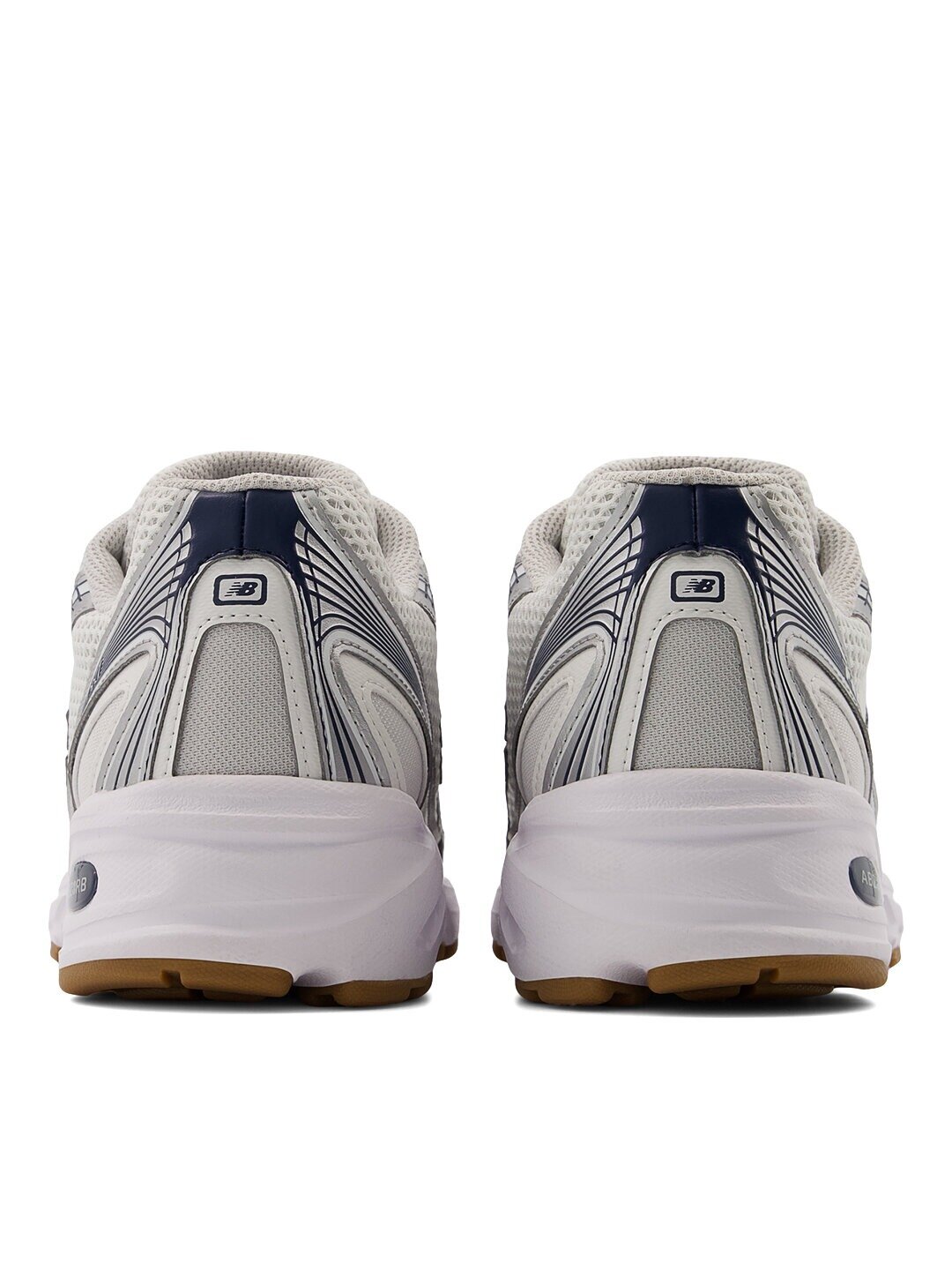 Кроссовки New Balance 740, размер 7 US, светло-серый/темно-синий — фото 1