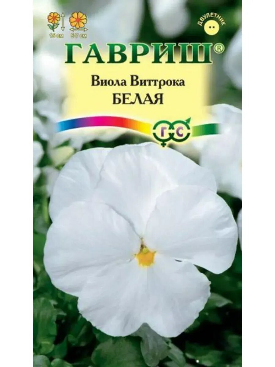 Виола Белая Витрокка / 01 г