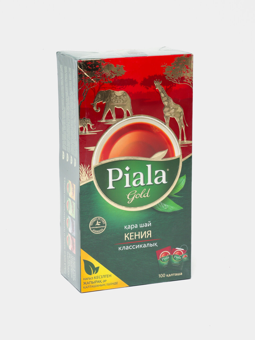 Чай Piala Gold, чёрный, кенийский, растворимый, листовой, 100 шт