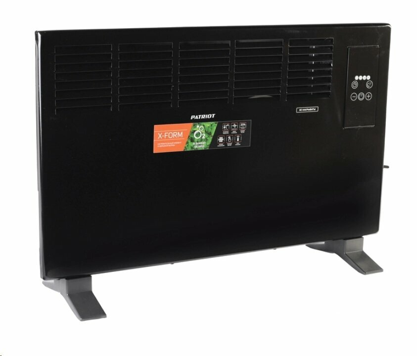 PATRIOT Конвектор Patriot PTC 20 E 2000Вт черный/черный