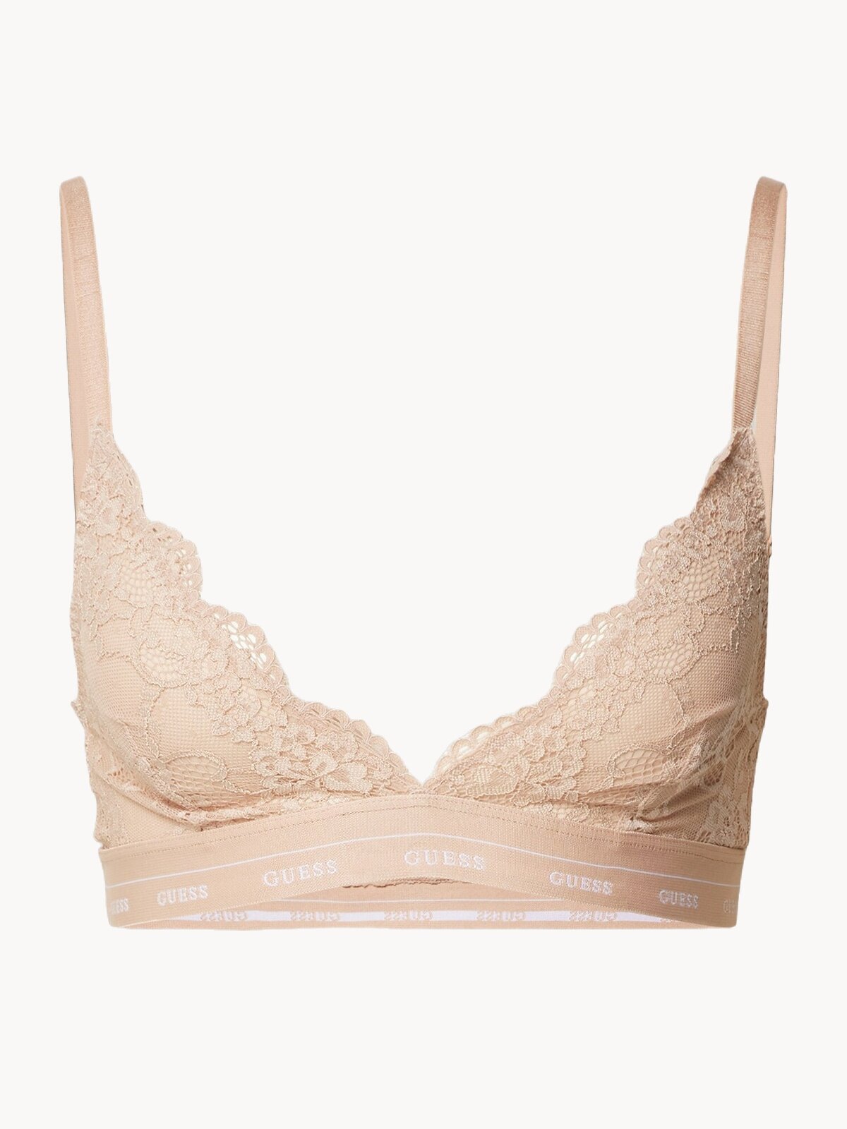 Бюстгальтер GUESS JANE TRIANGLE, размер S, бежевый