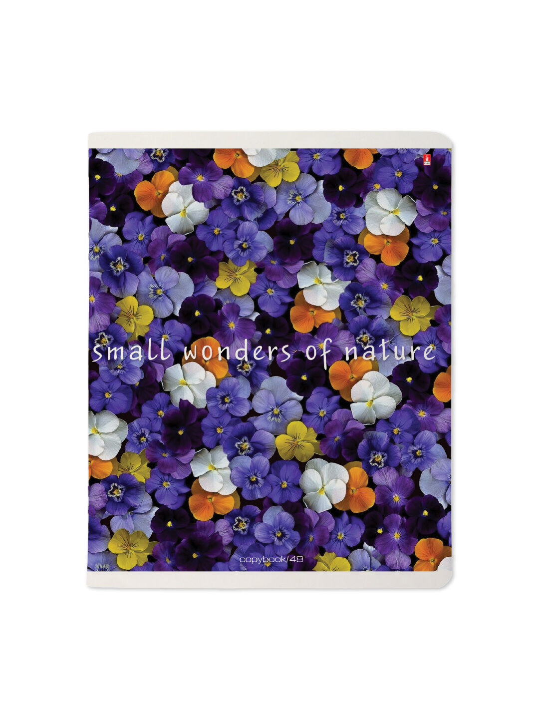 Тетрадь А5, 48 л, клетка, цветочный паттерн, 5 шт — фото 1