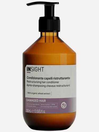 Изображение товара INSIGHT Кондиционер для повреждённых волос DAMAGED HAIR, восстановление структуры волос, 350 мл