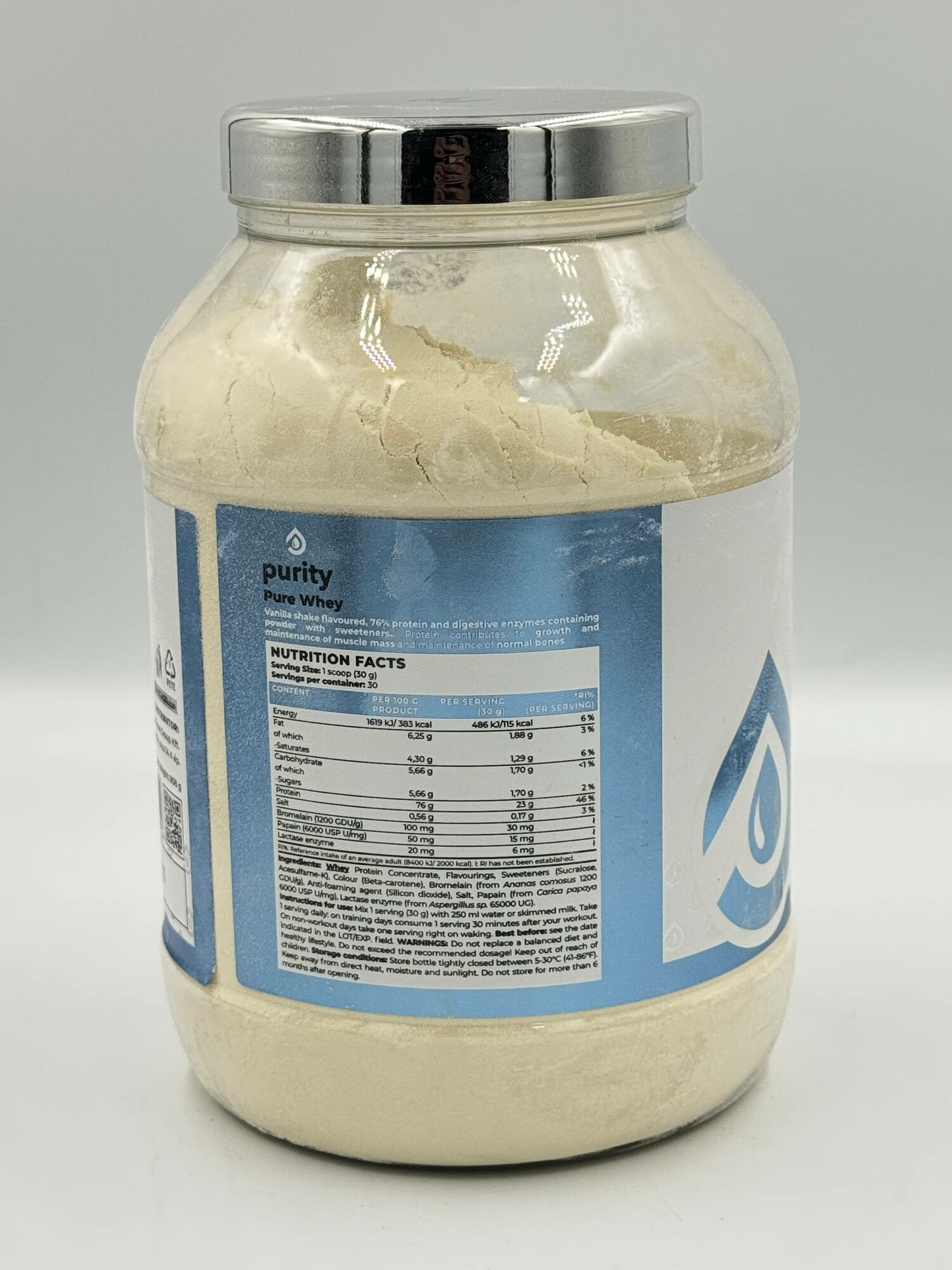Purity Pure Whey 908 g вкус Vanille Shake , Пуритй Вхей Ванилла — фото 1