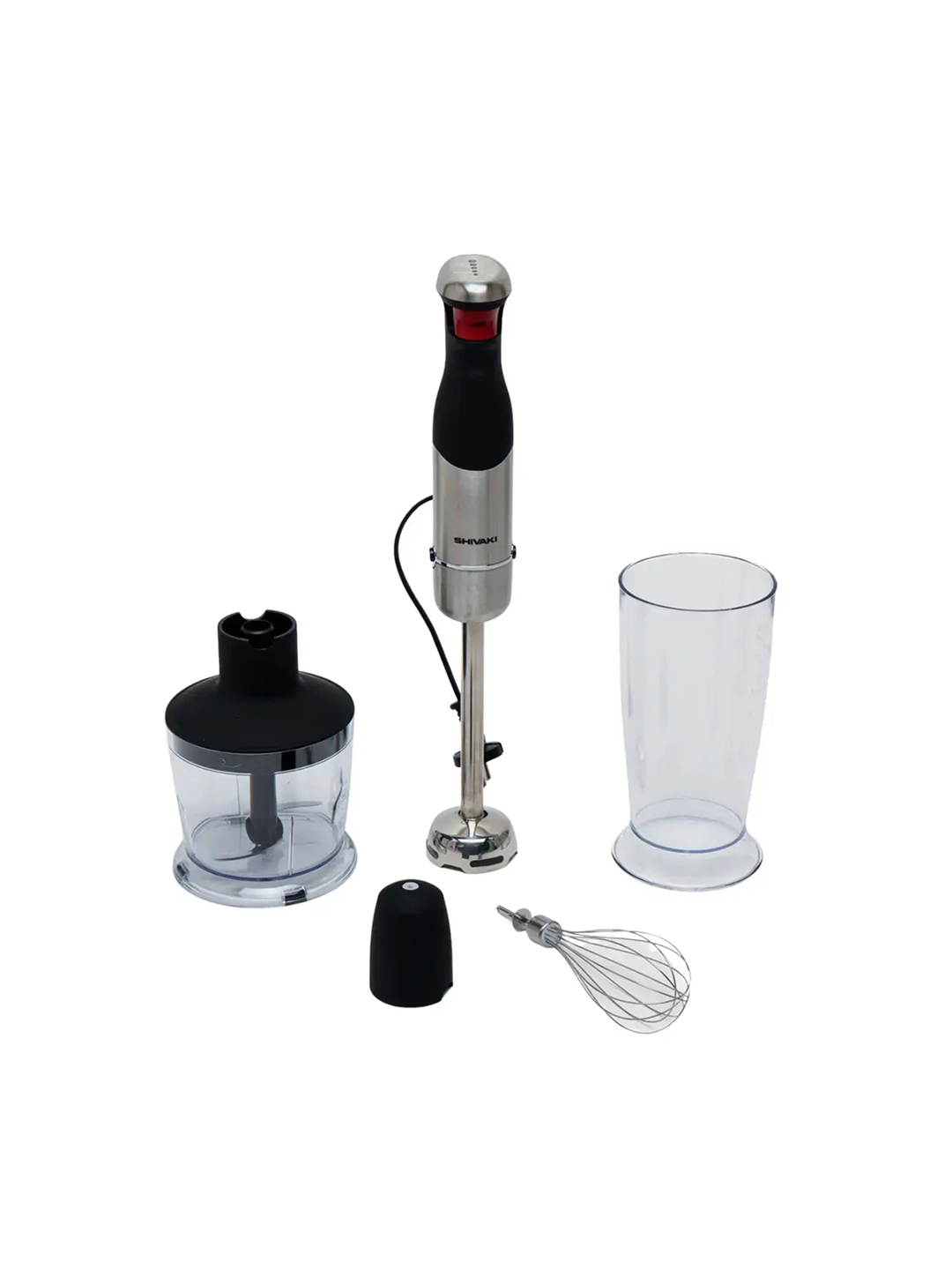 Блендер Shivaki SH-HB-20-45S, стальной-черный 3 скоростных режимов мощностью 800 Вт,