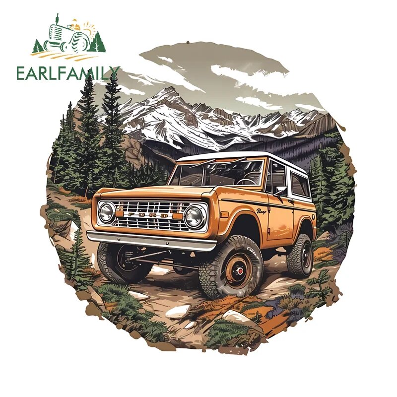 EARLFAMILY Get Off Road автомобильные наклейки путешествия приключения тема шлем наклейки на 13cm