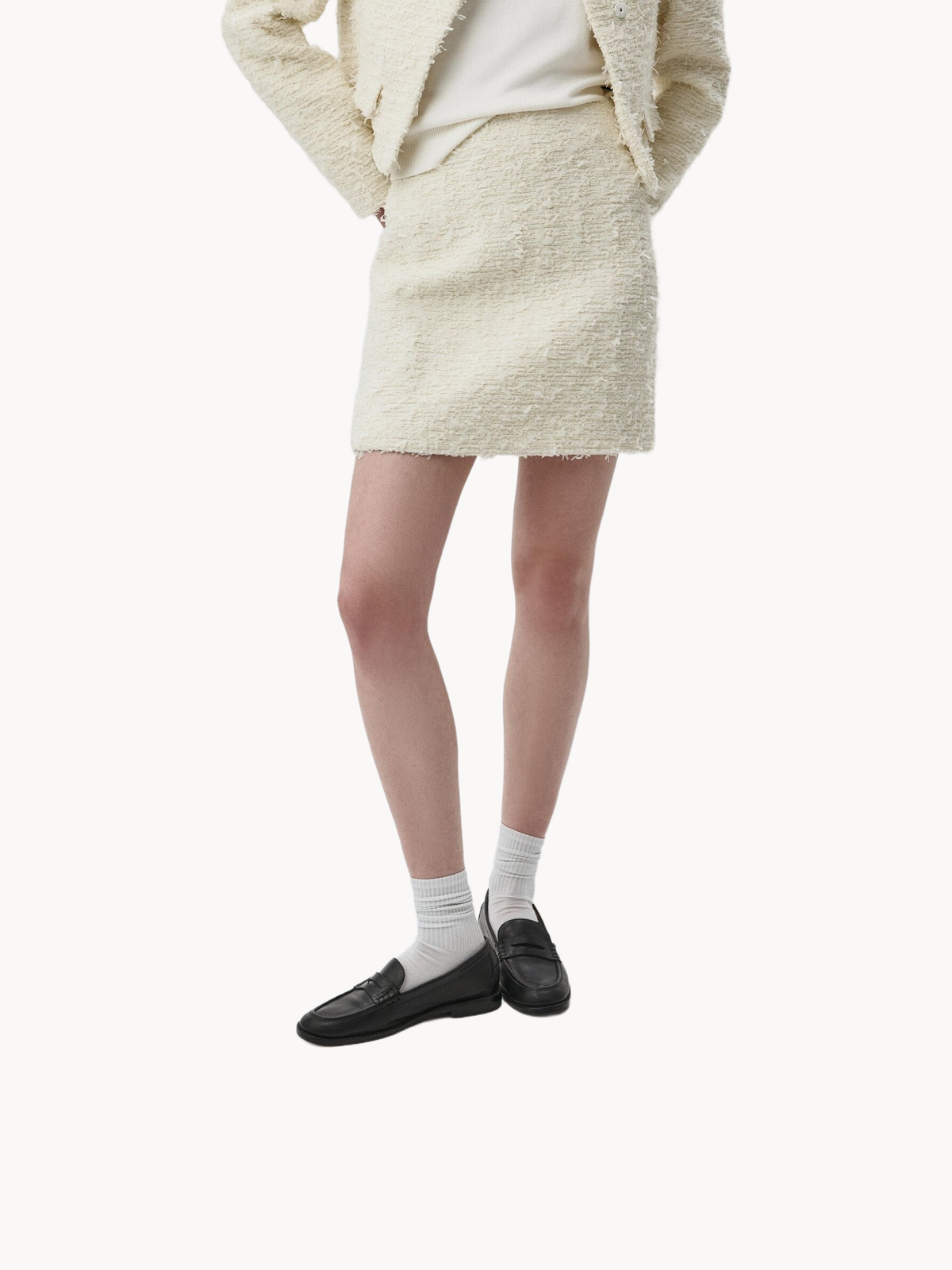 Юбка Sela размер L INT молочный