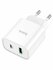 Зарядка Hoco C80A Plus, для iPhone/Android, 20 Вт, кабель Type-C,...