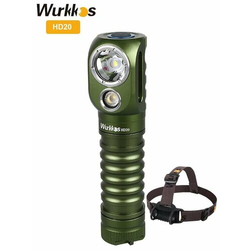 Угловой фонарь WURKKOS HD20 (21700, с магнитным креплением, powerbank)