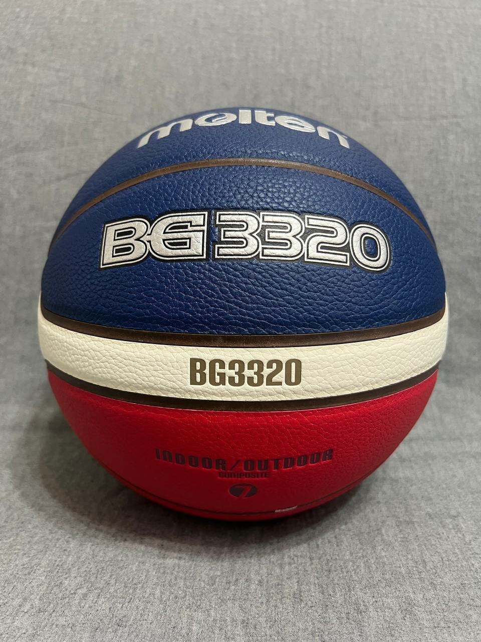 Баскетбольный мяч Molten BG3320. Размер 7. Красный/Синий/Белый. Indoor/Outdoor