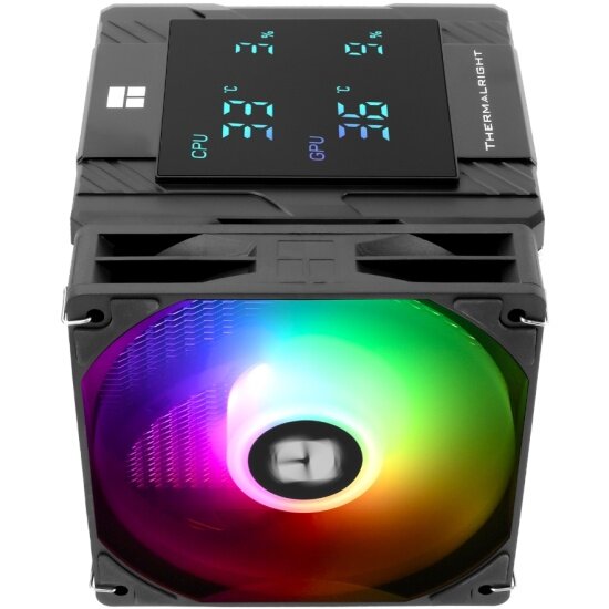 Кулер для процессора Thermalright Peerless Assassin 120 Digital BLACK ARGB (PA120-DIGITAL-BL-ARGB) — фото 1