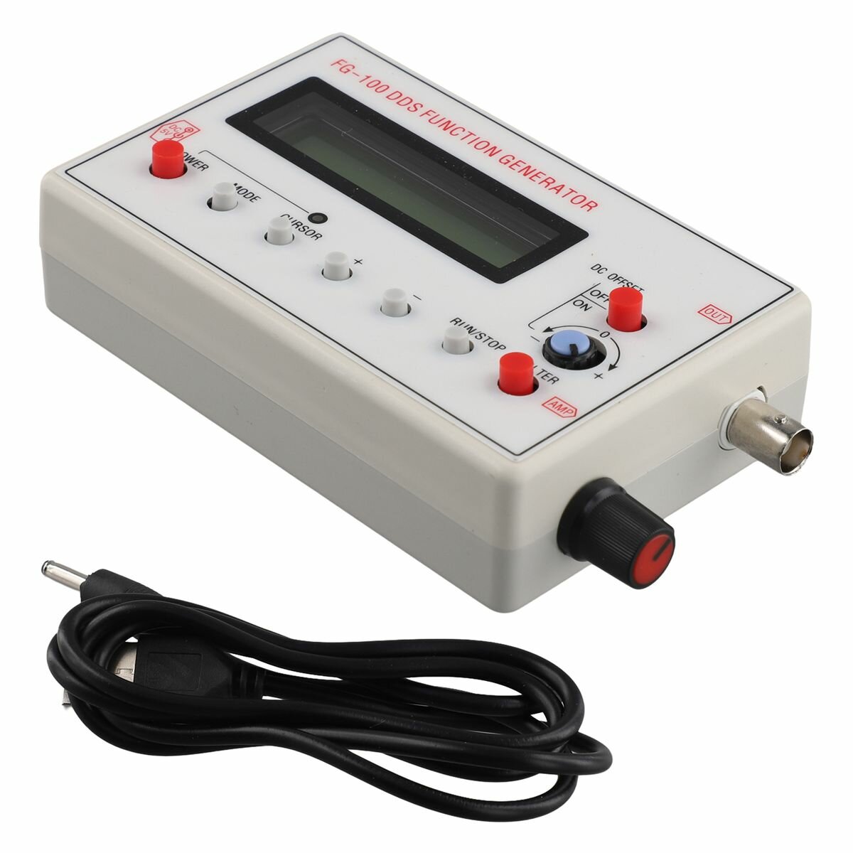 Генератор сигналов DDS FG-100, счетчик частоты