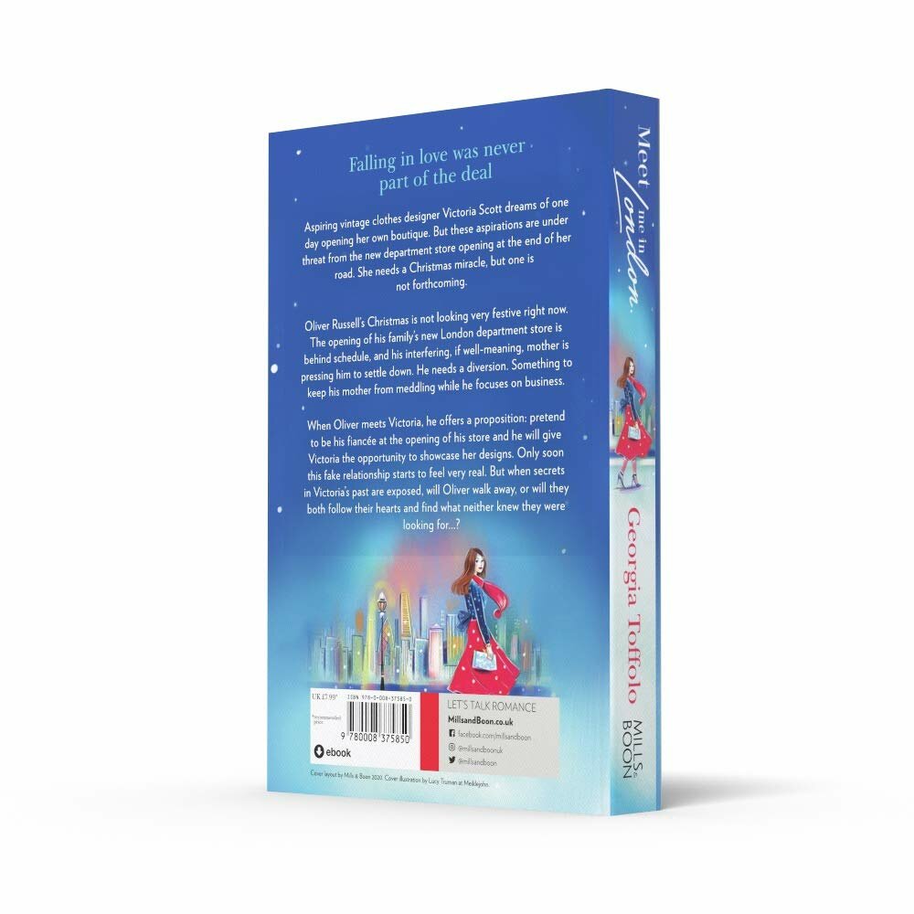 Книга "Meet Me in London" Georgia Toffolo, мягкий переплет, 267 стр — фото 1