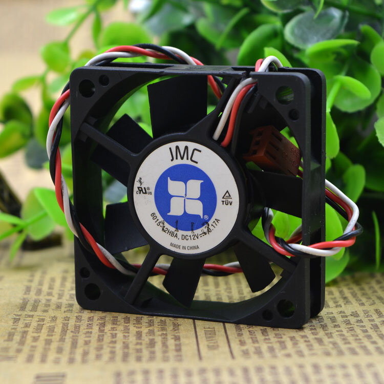 Free Delivery. JMC 6015-12 hba 12 v 0.17 A 6 cm 6015 3 line Вентилятор охлаждения 60 * 60 * 15 mm