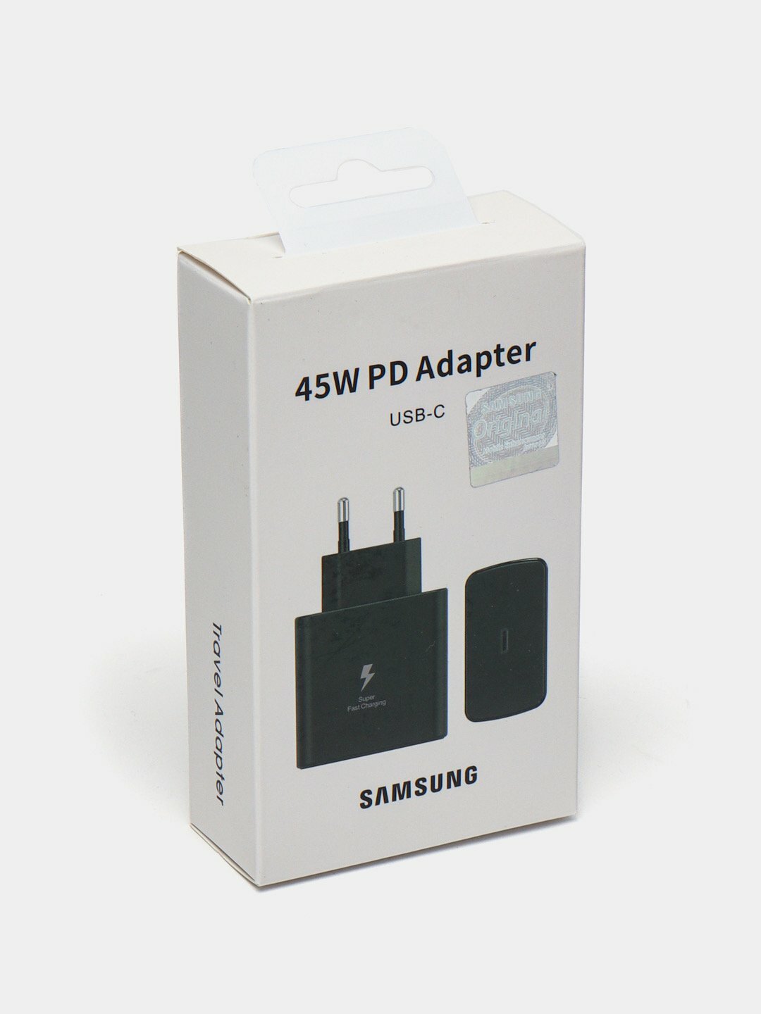 Зарядное устройство для Samsung, адаптер 45 Вт PD, быстрая зарядка