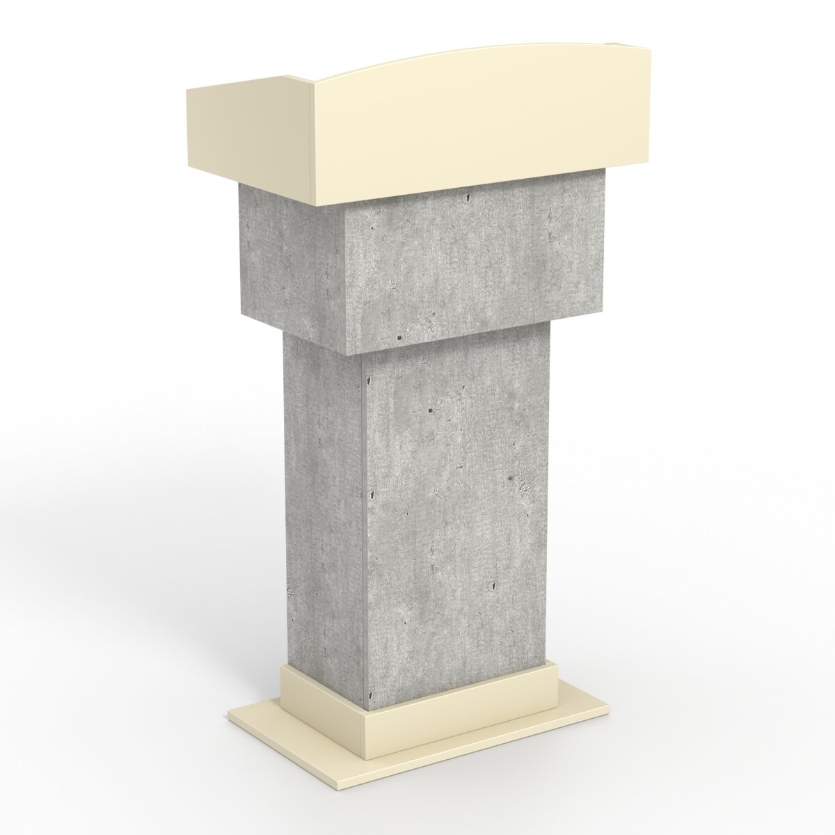 Трибуна "диктор" №122, Метрополитан Грей и Крем Вайс. Производитель товара - компания Westcom.