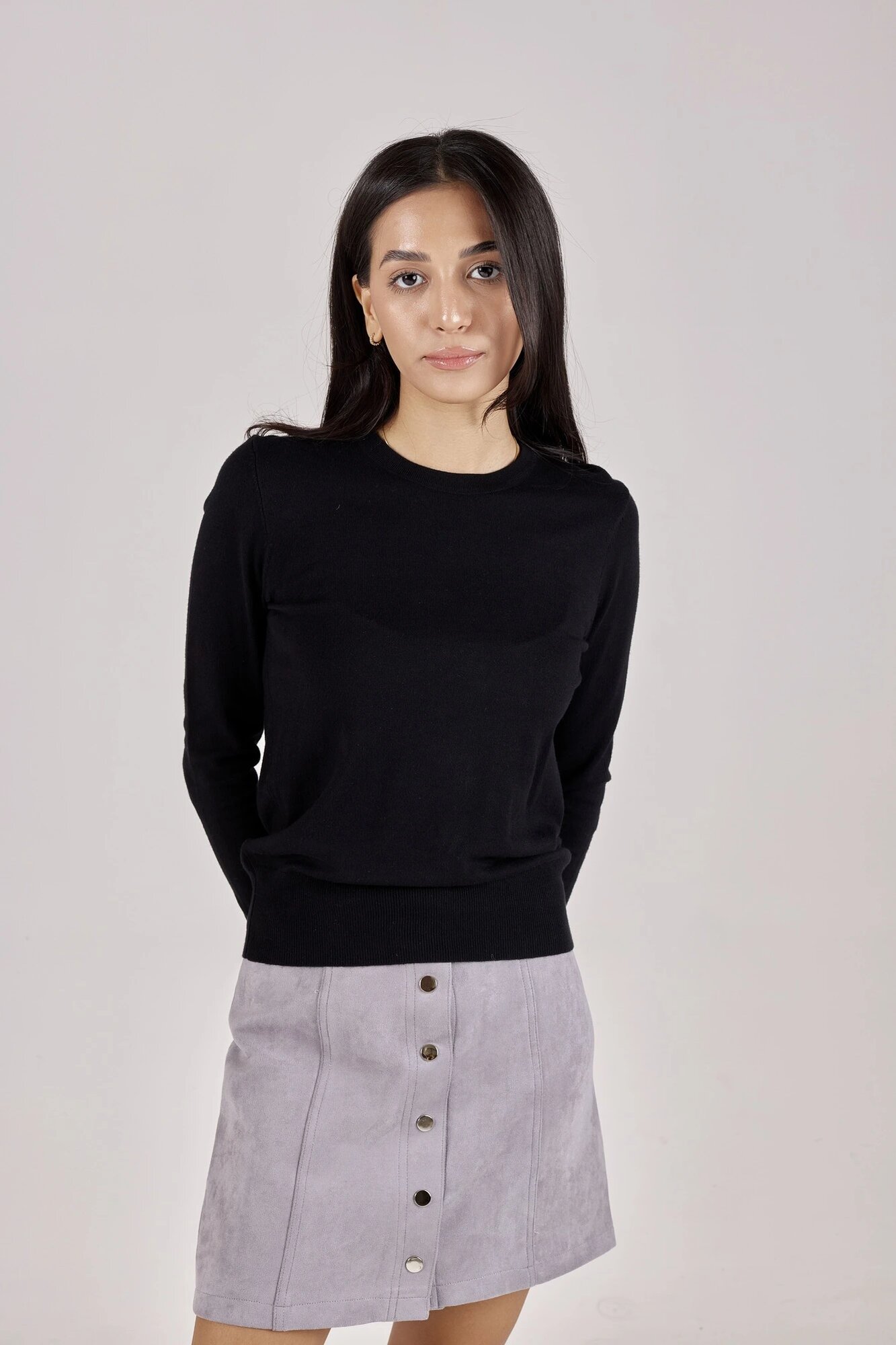 Джемпер Selfie, размер S, черный — фото 1