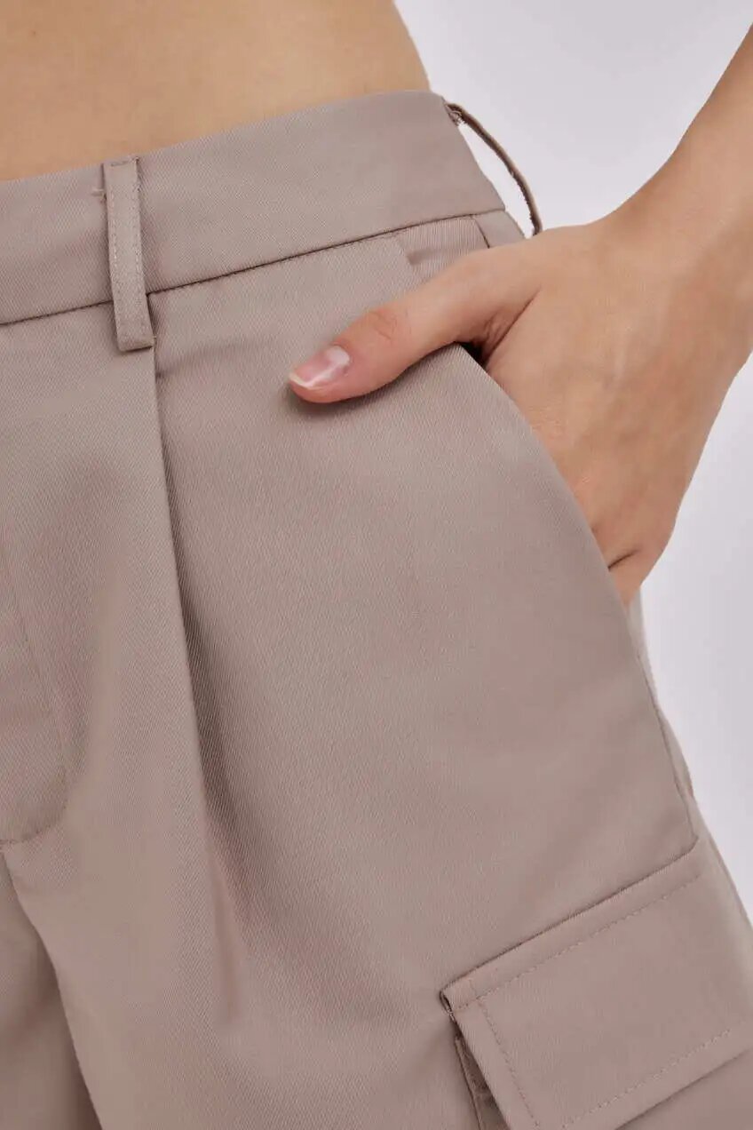 Бермуды Selfie, размер S, бежевый — фото 1