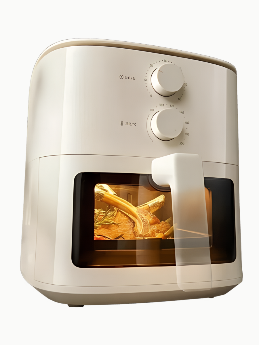 Аэрогриль Xiaomi Air Fryer N1 (MAF11) 5L CN, 5 литров, быстрое приготовление без масла, черный цвет — фото 1