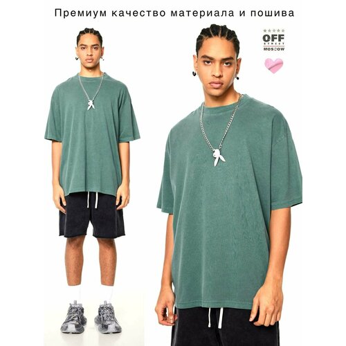 фото Футболка off street базовая коллекция, размер m, зелёный