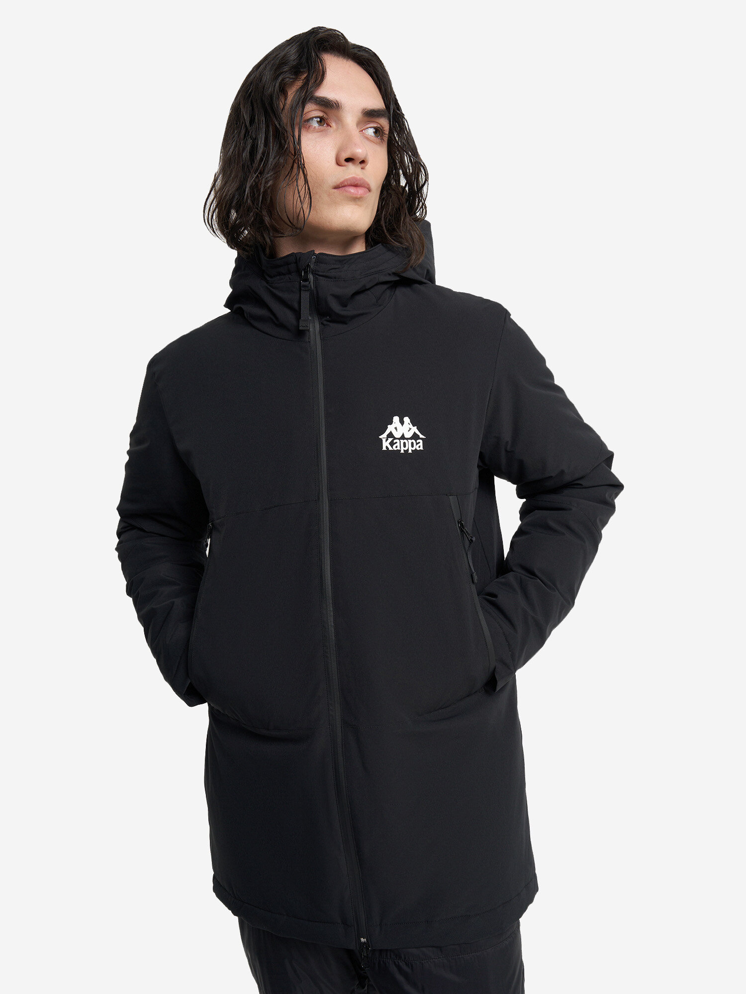 Пуховик Kappa Authentic Icon Men's Long Fake Down Coat