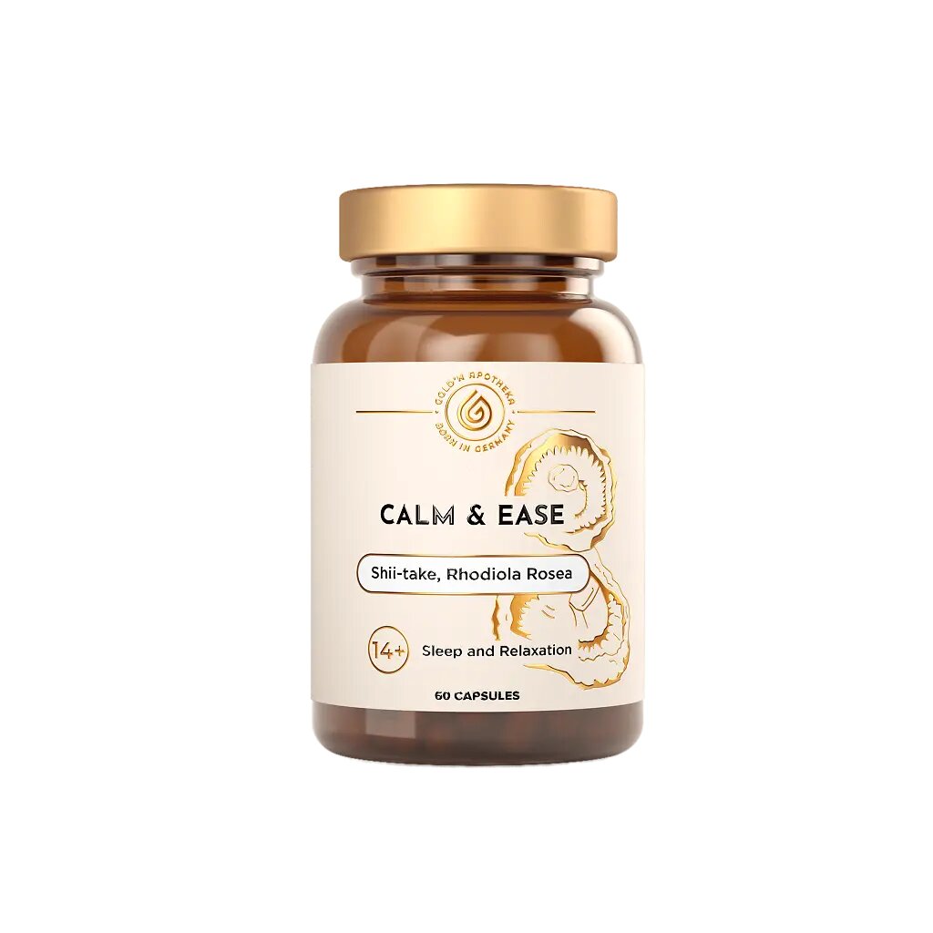Gold'n Apotheka Calm & Ease/Calm & Ease капсулы массой 0,4 г 60 шт